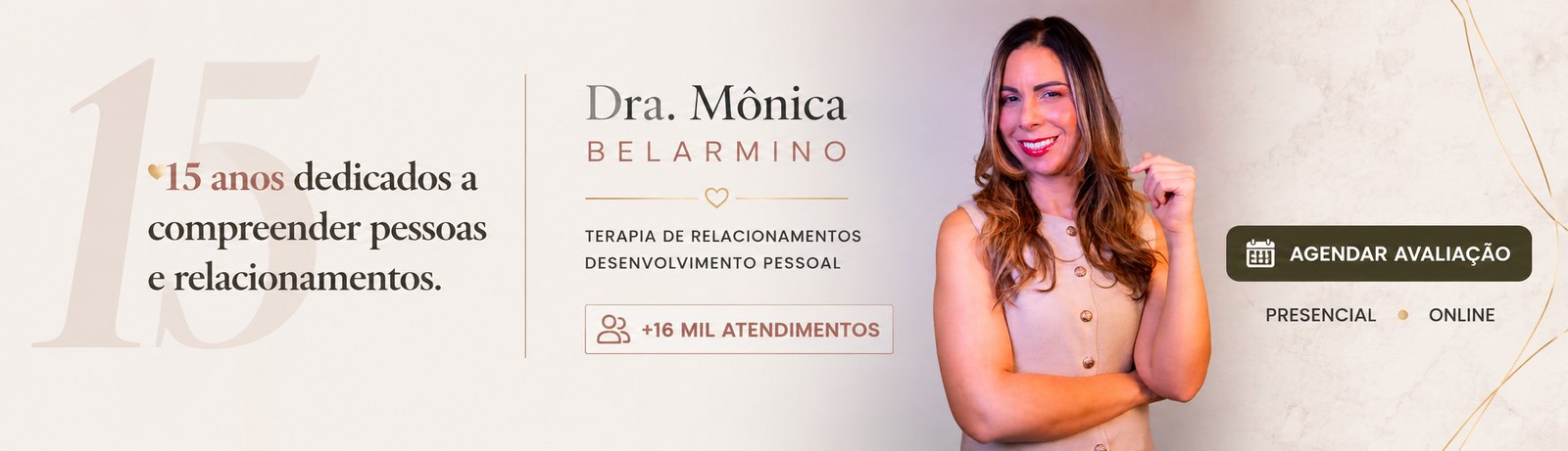 Dra. Mônica Belarmino - Psicóloga em Barueri SP - Agendar avaliação