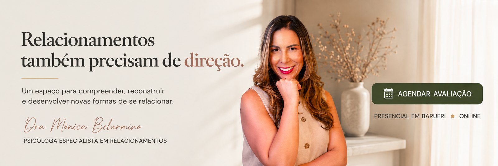 Dra. Mônica Belarmino - Psicóloga em Barueri SP - Agendar avaliação