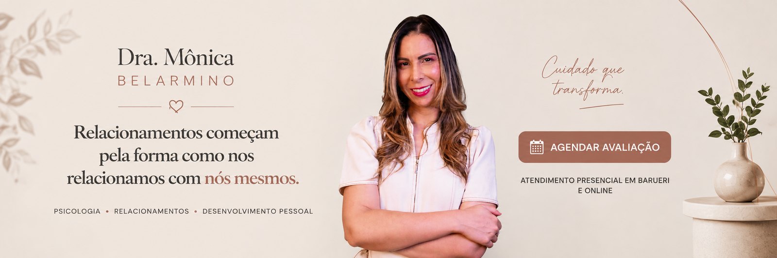 Dra. Mônica Belarmino - Psicóloga em Barueri SP - Agendar avaliação